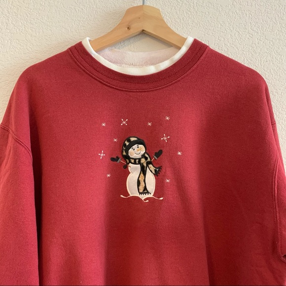 vintage top stitch crewneck - Picture 4 of 6